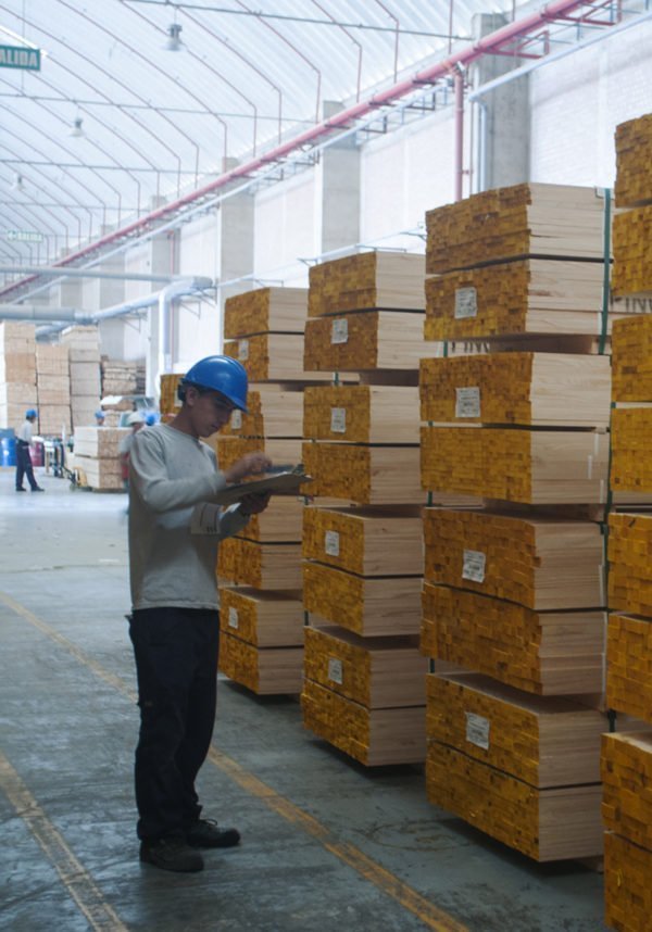 Madera Finger Joint Tablas tableros listones Maderera Andina