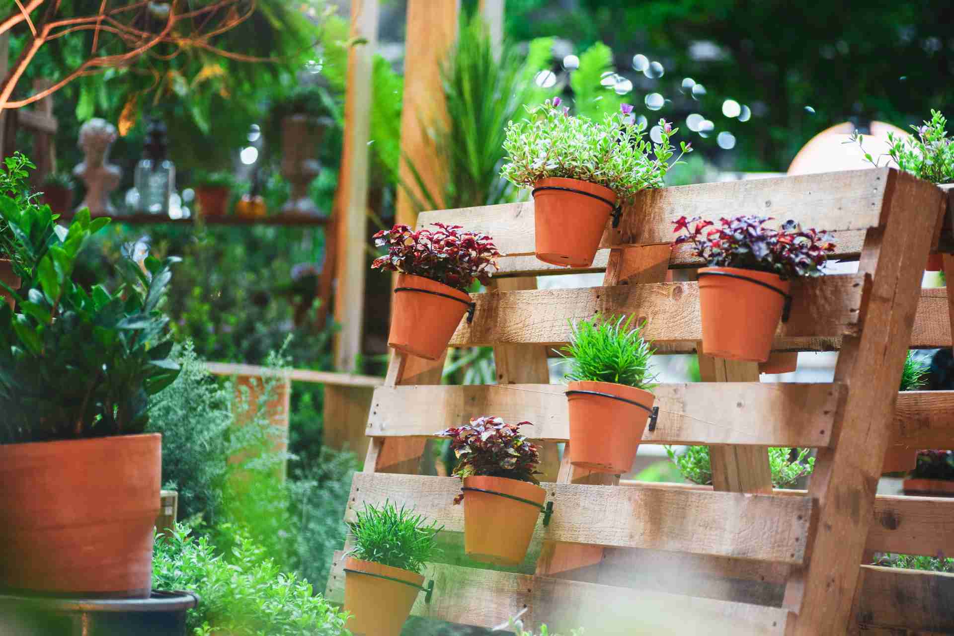 arrendamiento mensaje Enjuiciar Pallets de Madera: Jardineras con pallets para llenar de color tu jardín